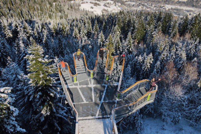 Ośrodek Skolnity, Wisła - wieża widokowa
