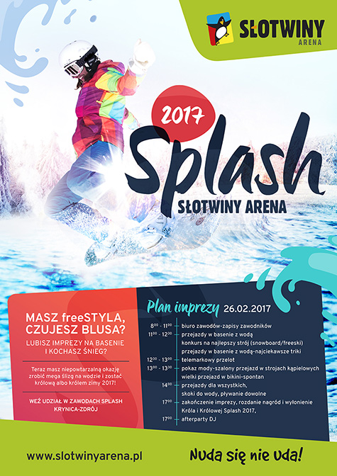 Słotwiny Arena Splash 2017 Słotwiny Arena Splash 2017