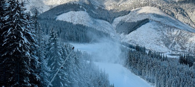 Jasna Chopok - naśnieżanie Jasna Chopok - naśnieżanie