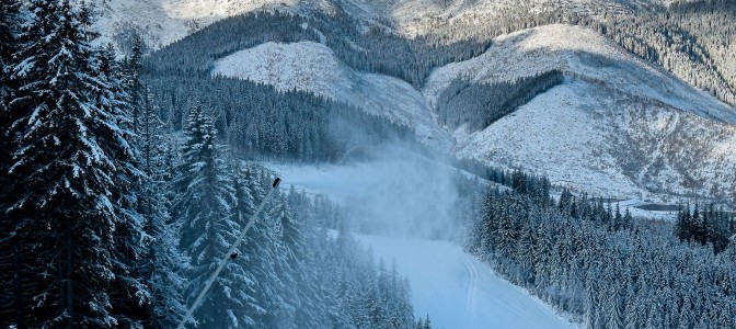 Jasna Chopok - naśnieżanie