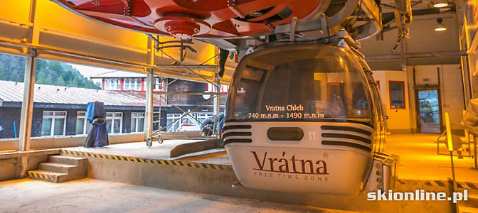 Vratna wraca do życia, gondola wystartuje jeszcze w tym roku Vratna wraca do życia, gondola wystartuje jeszcze w tym roku