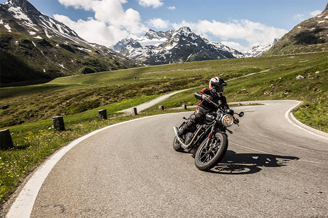 Eldorado dla motocyklistów: High-Bike Testcenter Paznaun